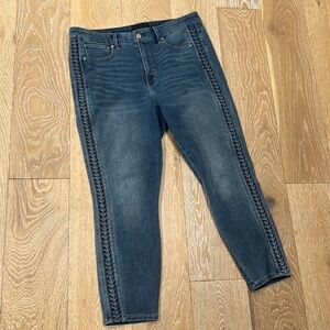 White House Black Market Crop Jeans
